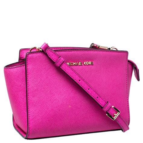 michael kors selma purse pink|Michael Kors selma crossbody.